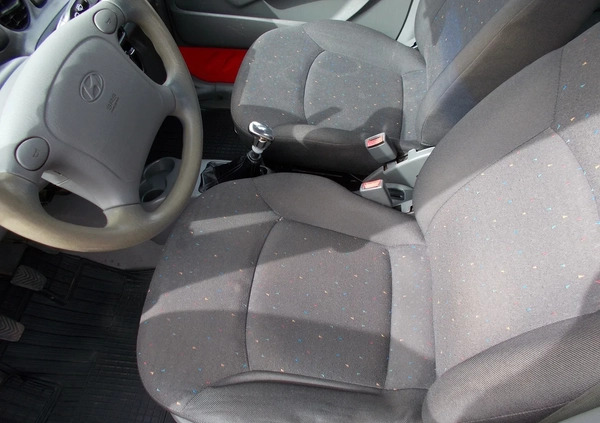 Hyundai Atos cena 4900 przebieg: 149260, rok produkcji 2004 z Łomża małe 232